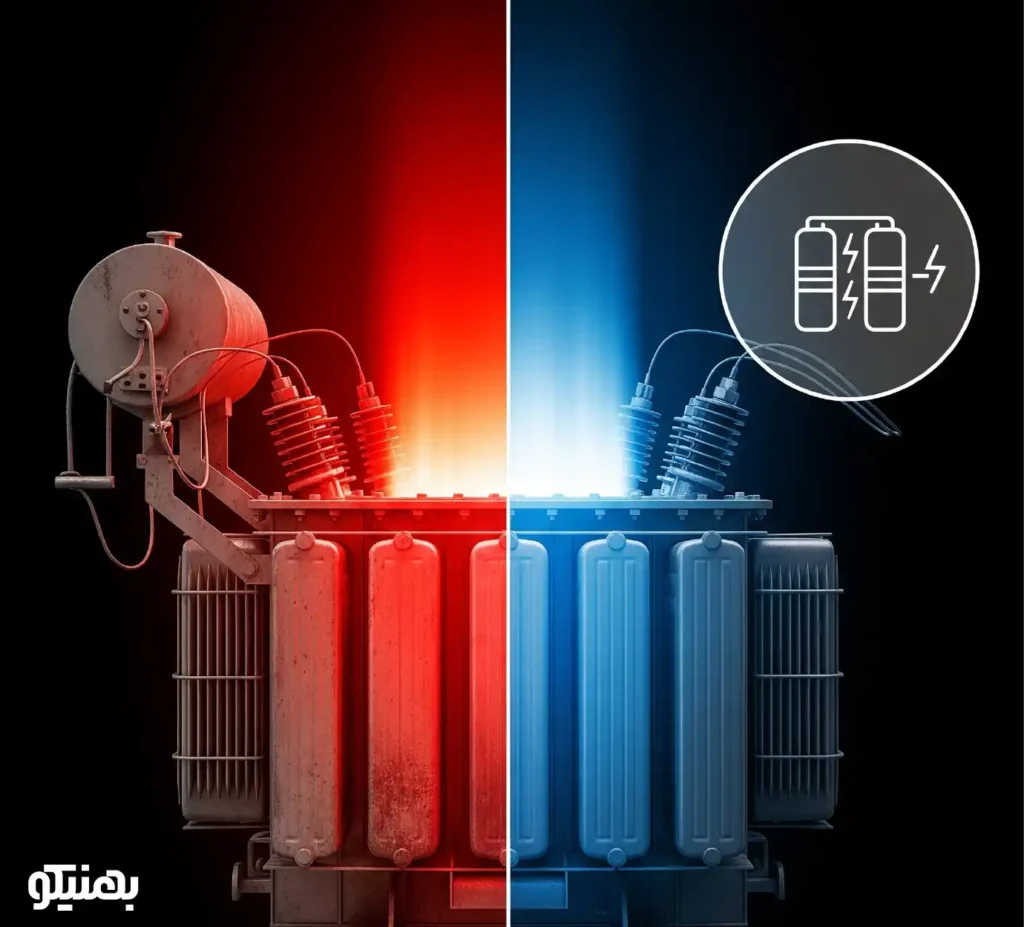 تاثیر نصب بانک خازنی بر کیفیت توان و کاهش انرژی