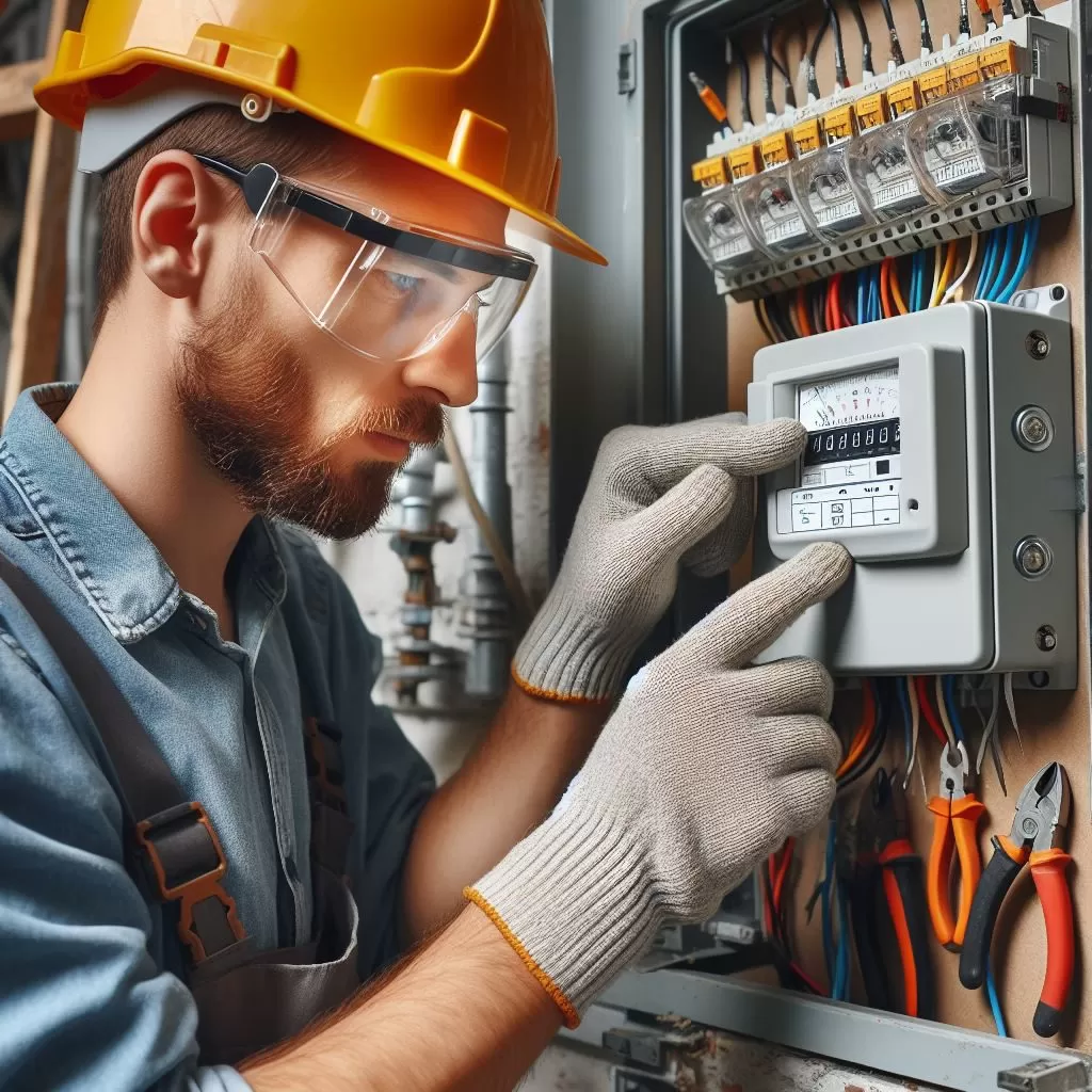 نصب کنتور فرعی برق سه فاز