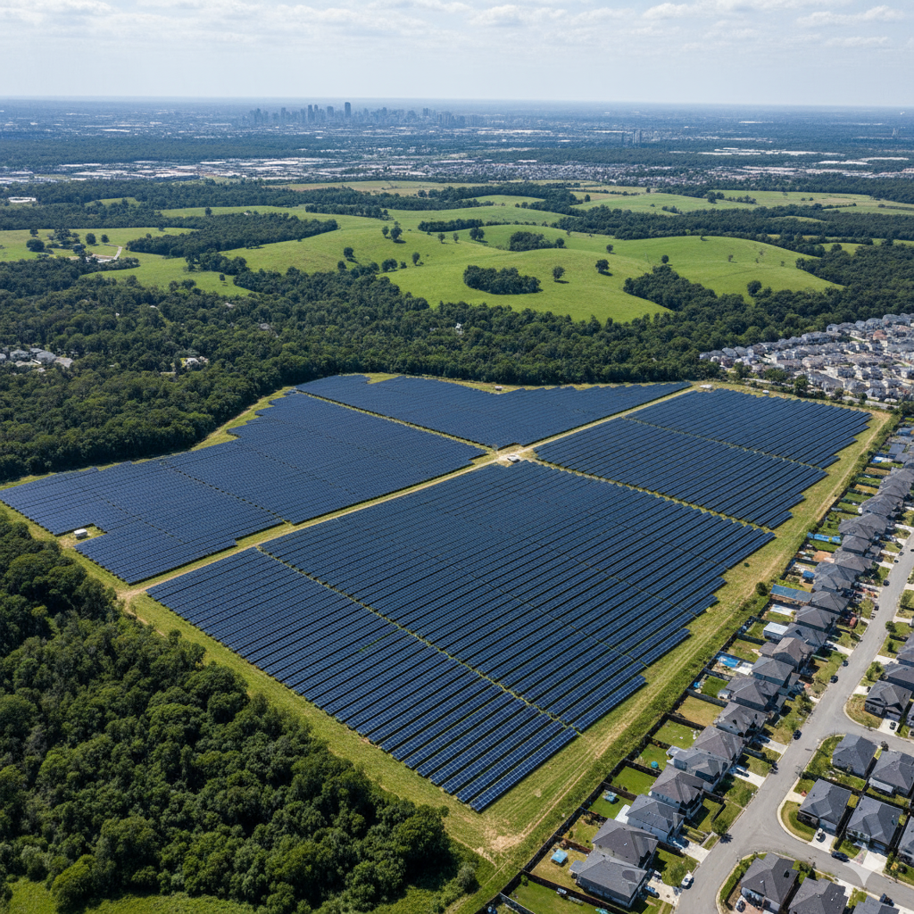 نیاز گسترده نیروگاه‌ های خورشیدی به فضای زیاد