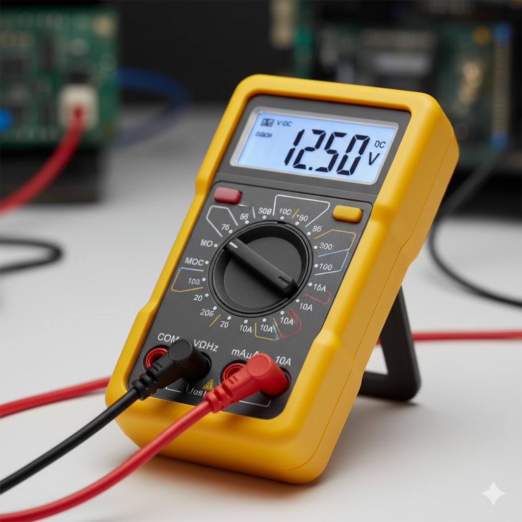 جزئیات مولتی متر دیجیتال
