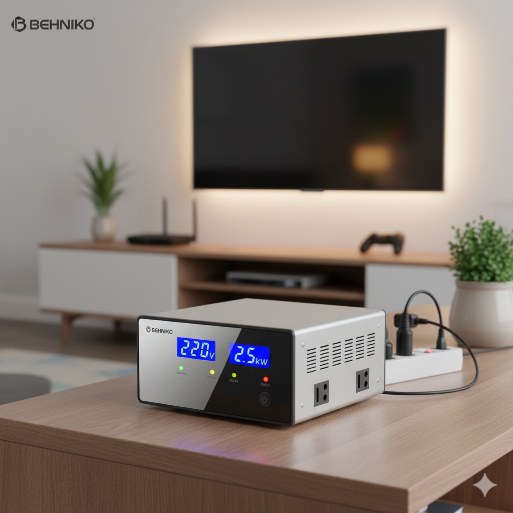 استابلایزر (ترانس کاهش مصرف برق) خانگی
