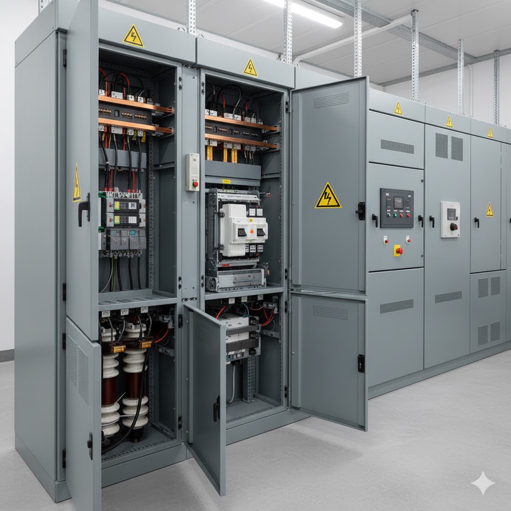 تابلو برق فشار متوسط از نوع Metal Clad