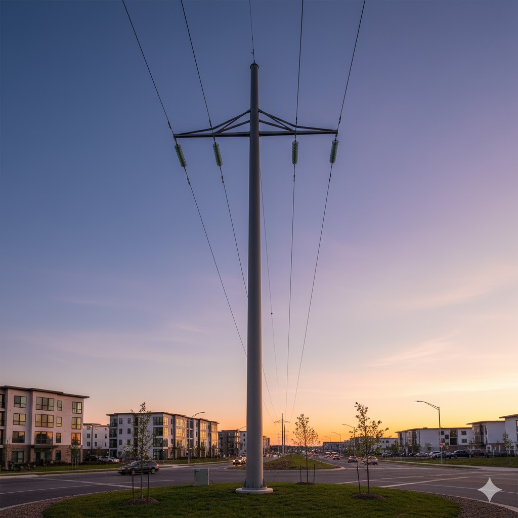 دکل تک‌ پایه (مونوپل)
