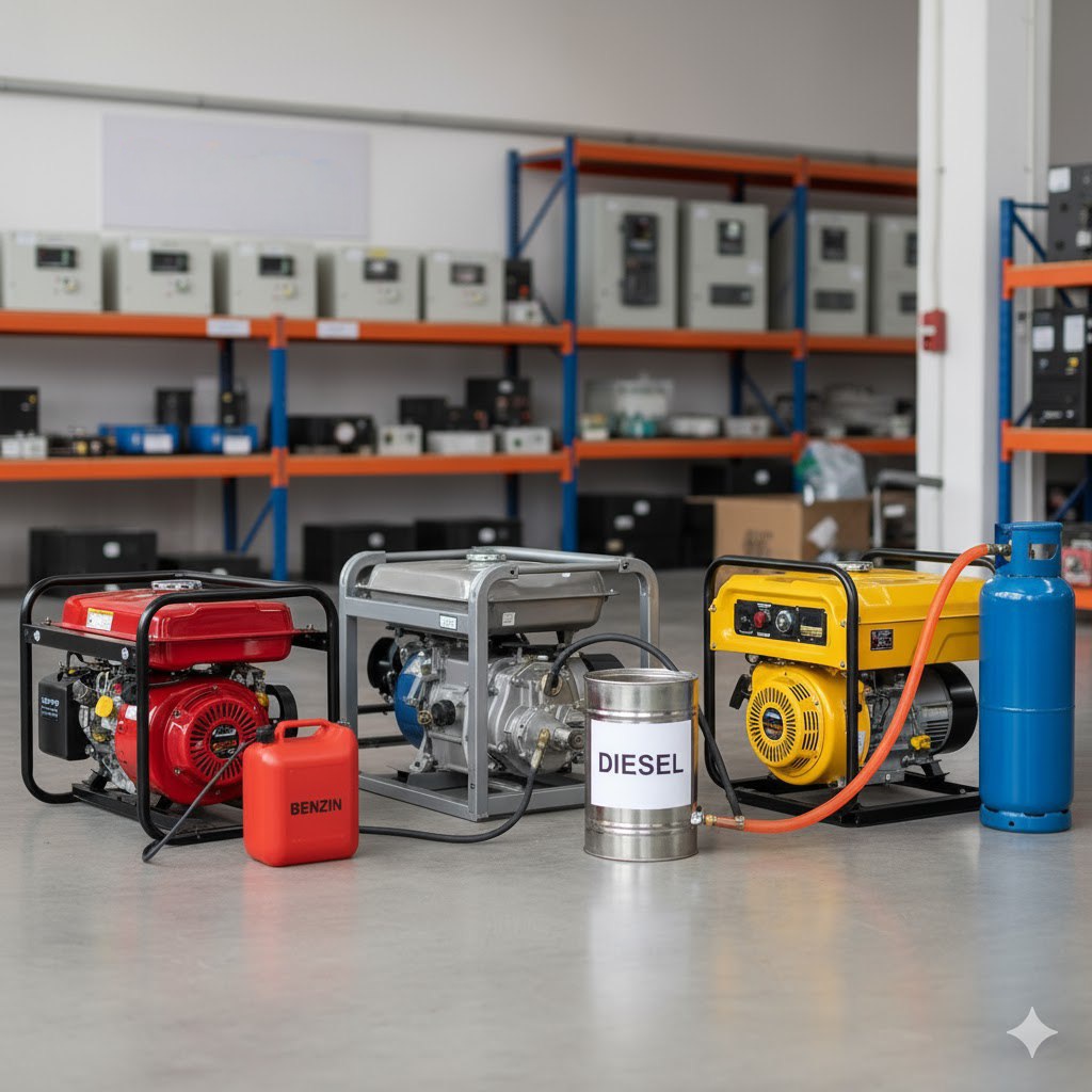 تفاوت موتور برق بنزینی، دیزلی و گازی