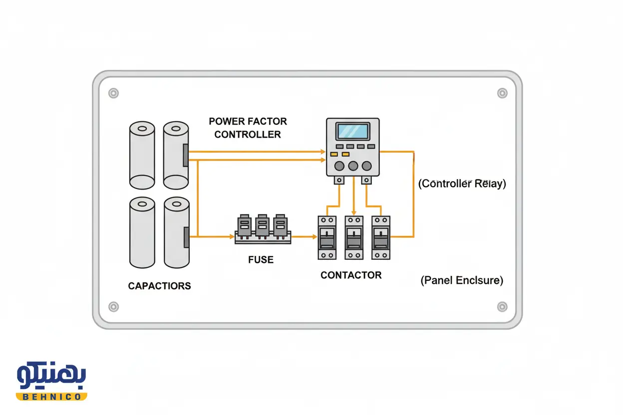 نحوه عملکرد تابلو بانک خازنی