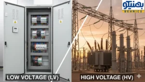 مقایسه بانک خازنی فشار ضعیف (LV) و فشار قوی (HV): چه زمانی از کدام استفاده کنیم؟