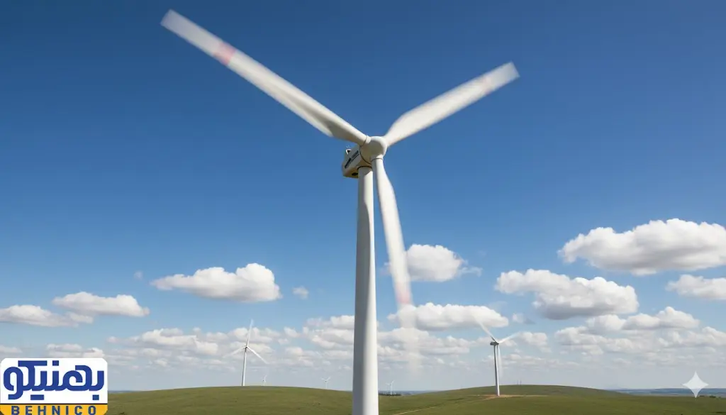 یک توربین بادی