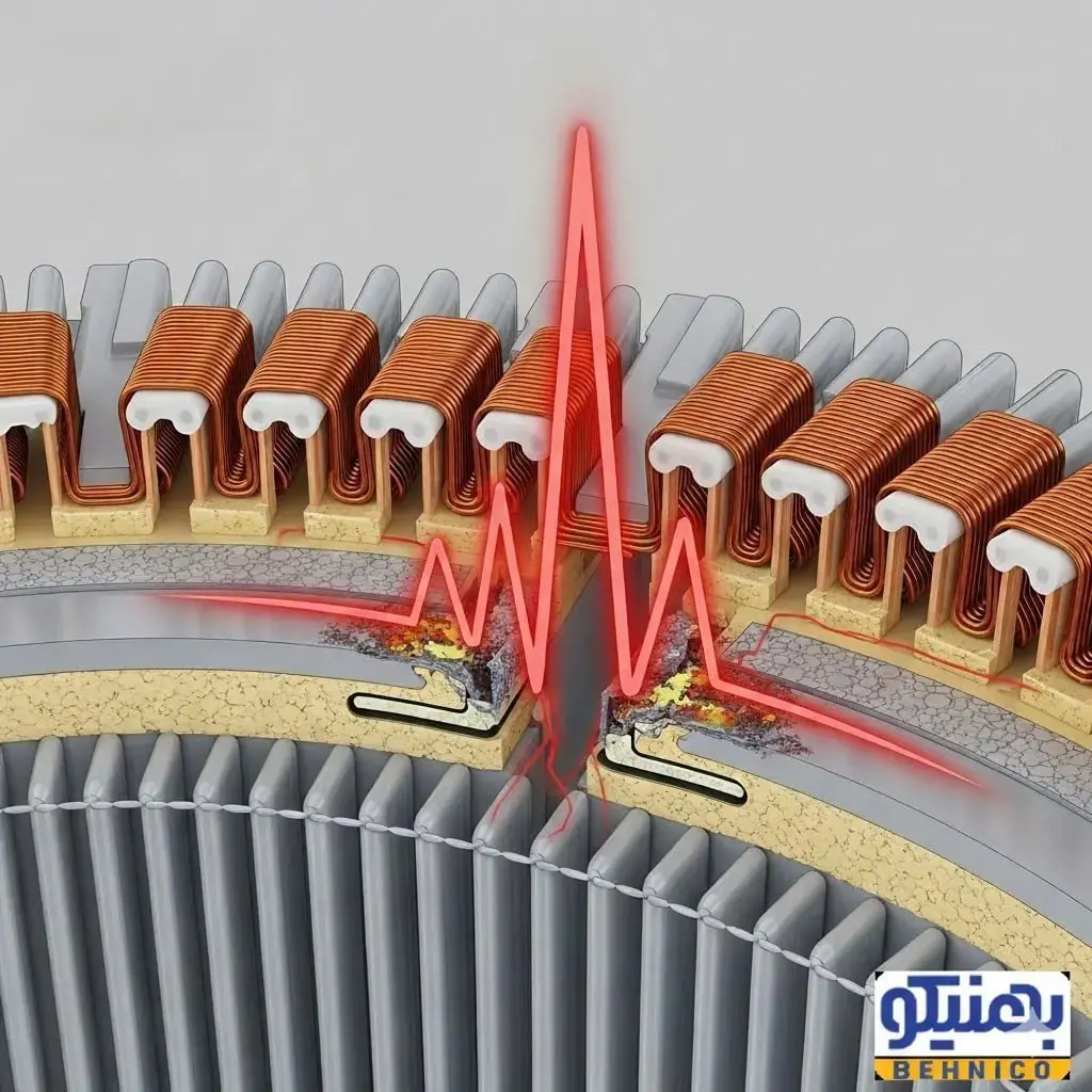 سیم پیچی ترانسفورماتور با موج ناگهانی ولتاژ