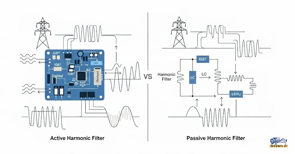 تفاوت عملکرد فیلتر اکتیو و پسیو