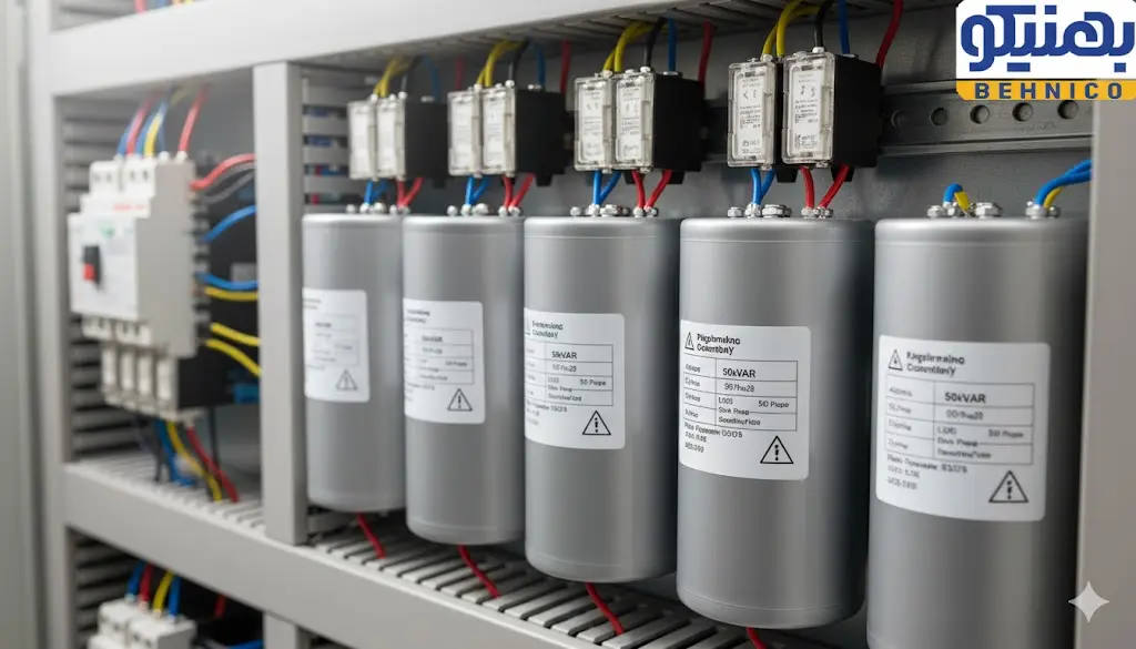 اجزای حفاظتی بانک خازنی
