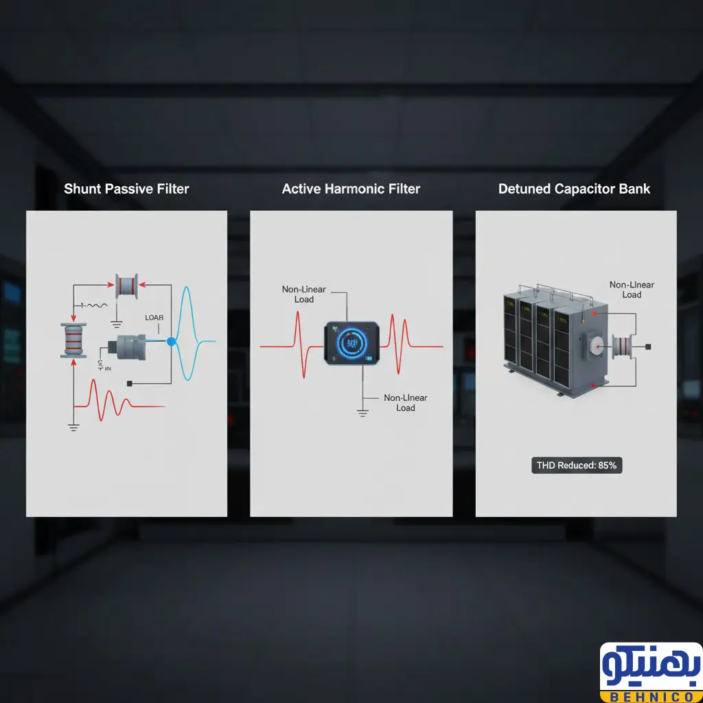بررسی اثرات هارمونیک بر موتورها و تجهیزات صنعتی