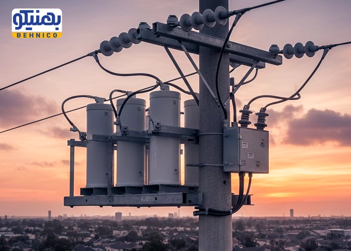 بانک خازنی در سیستم توزیع برق