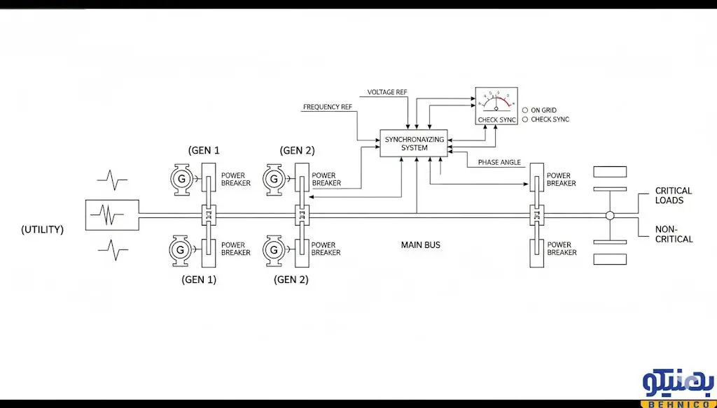ساختار الکتریکی ژنراتور
