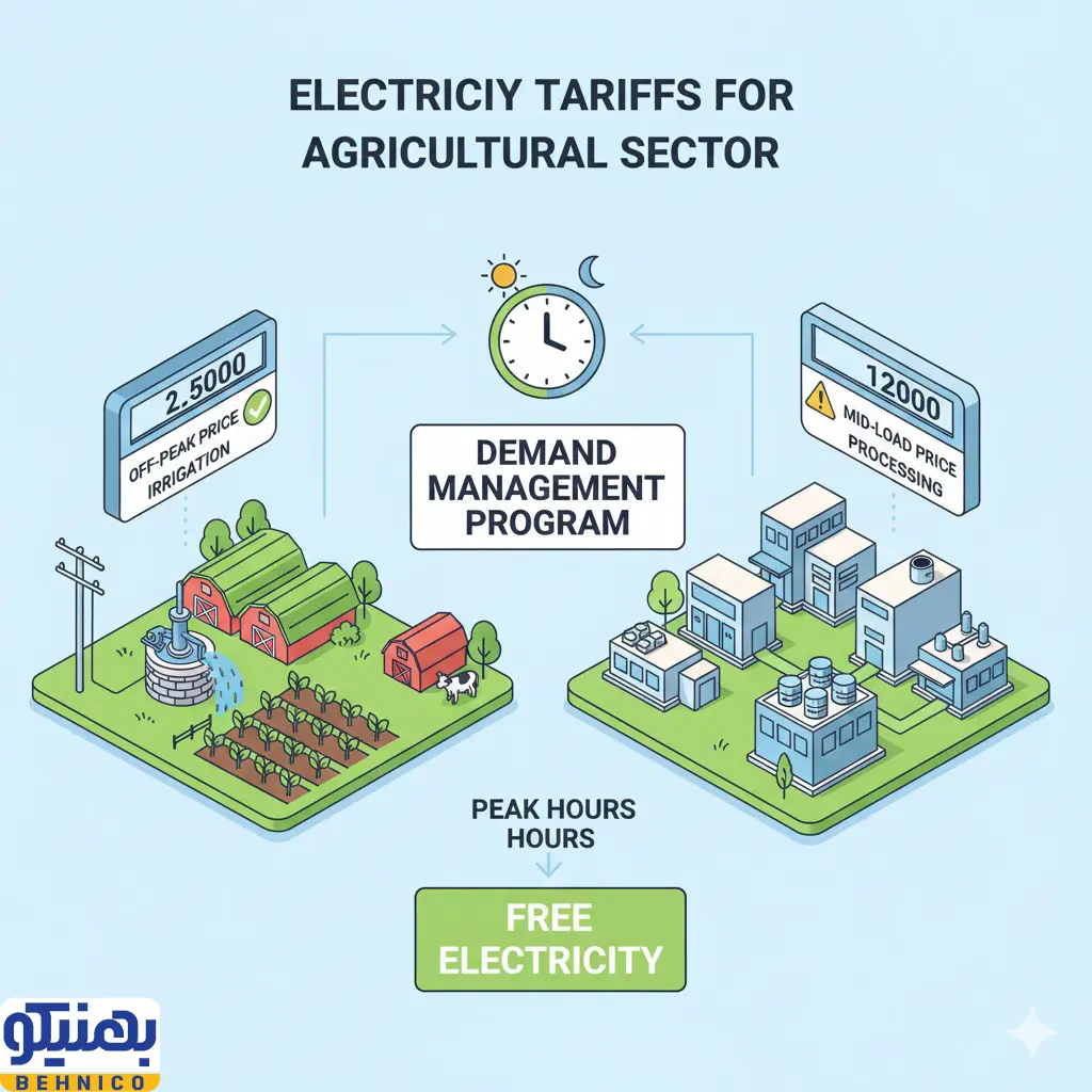 نحوه محاسبه برق کشاورزی