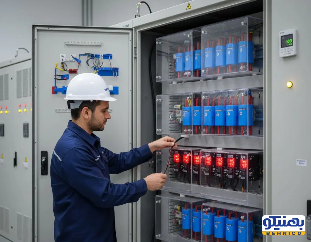 بازرسی دوره ای تابلو برق خازنی