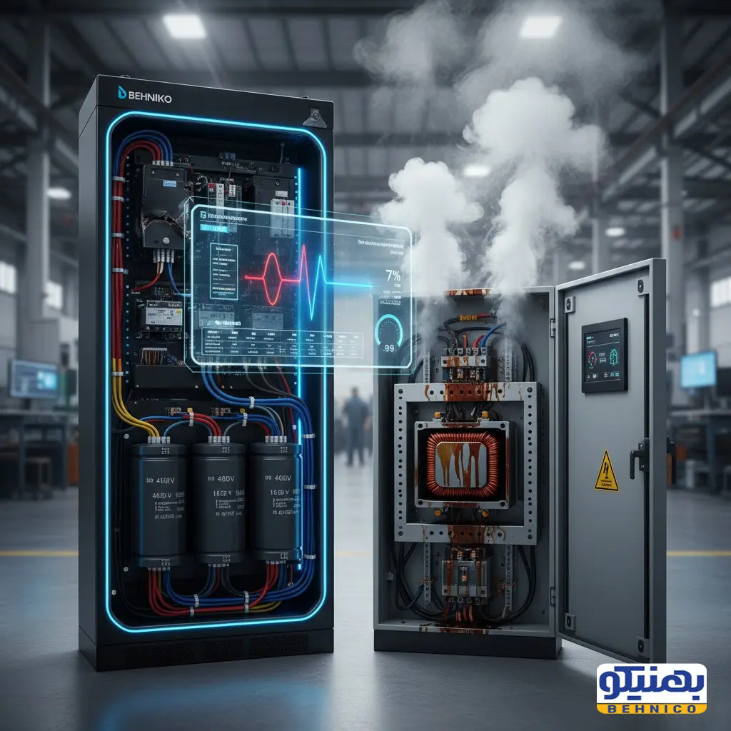 اثر هارمونیک بر بانک خازنی