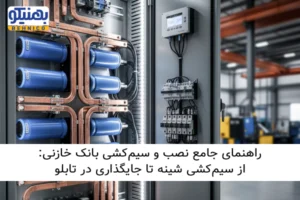 راهنمای جامع نصب و سیم کشی بانک خازنی: از سیم کشی شینه تا جایگذاری در تابلو