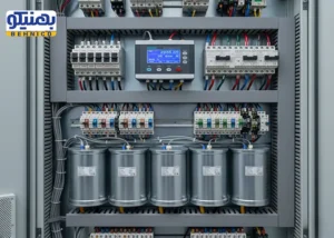 الگوریتم های هوشمند سوئیچینگ پله های خازنی: راهنمای جامع بهینه سازی توان راکتیو