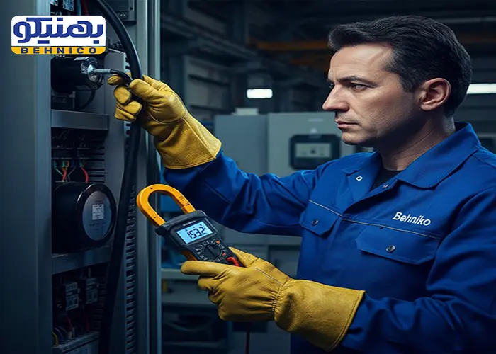 تست با کلمپ متر