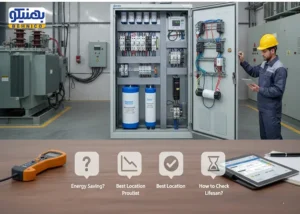 استفاده از بانک خازنی در پست های برق اختصاصی صنایع؛ راهنمای جامع