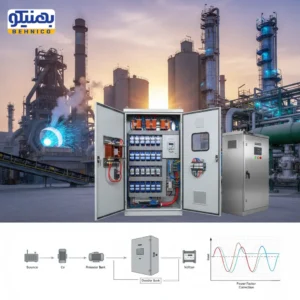 طراحی بانک خازنی صنعتی برای فولاد، سیمان و پتروشیمی