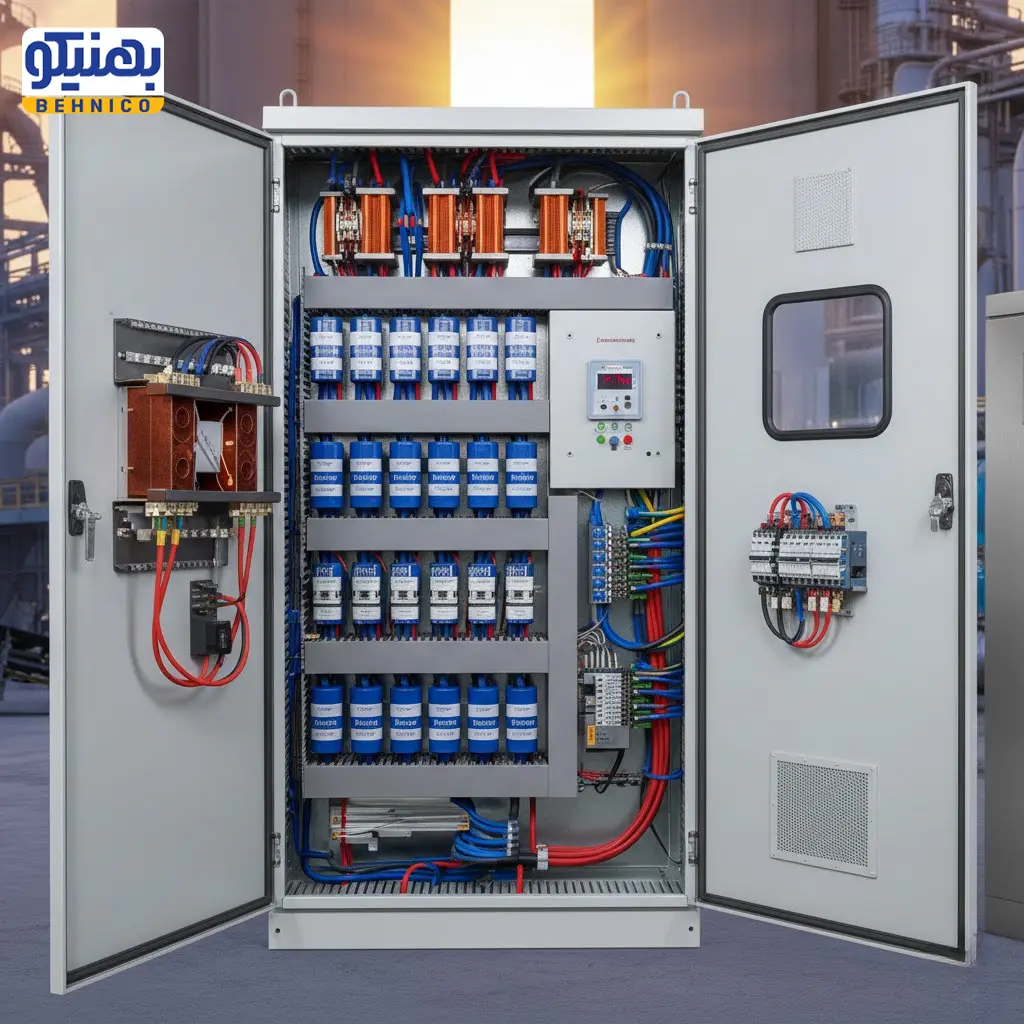 اصلاح ضریب توان در سه صنعت فولاد، سیمان و پتروشیمی