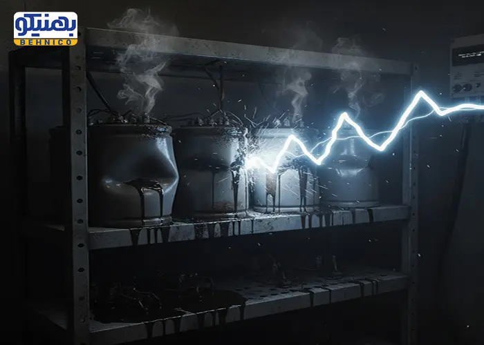 جلوگیری از انفجار خازن با راکتور سری