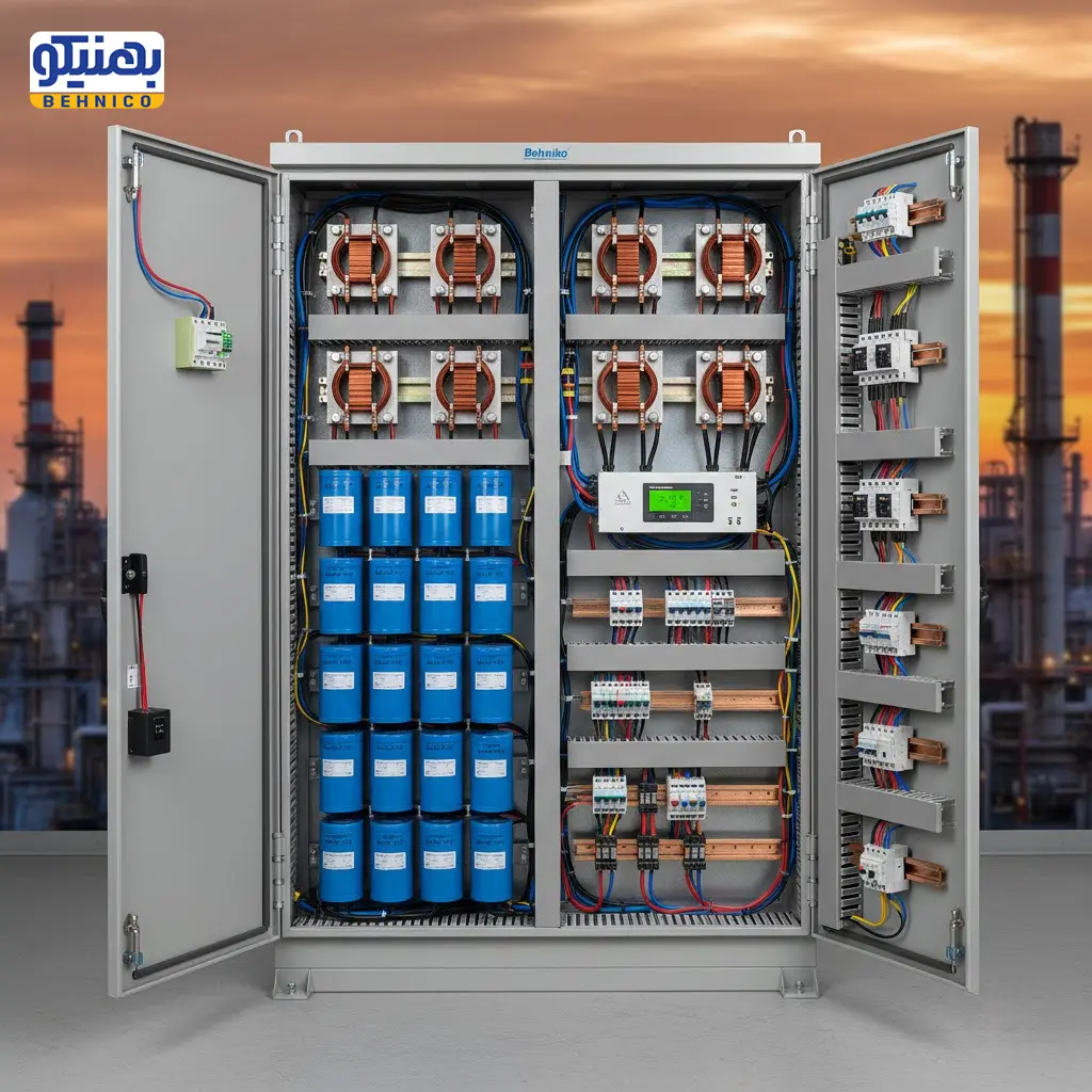 جلوگیری از رزونانس در سیستم های اصلاح ضریب توان صنعتی