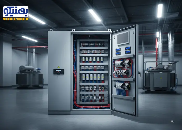 نصب بانک خازنی صنعتی برای حذف جریمه راکتیو