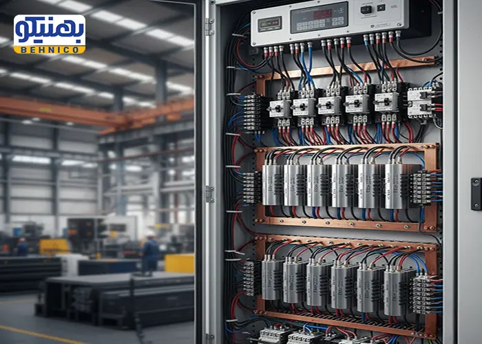 کاهش هزینه برق صنایع با بانک خازنی