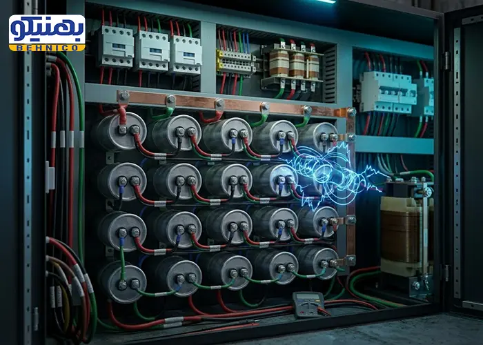 چرا جریان هجومی (Inrush Current) زمان سوییچینگ خازن رخ می دهد و راهکار مهار آن چیست؟