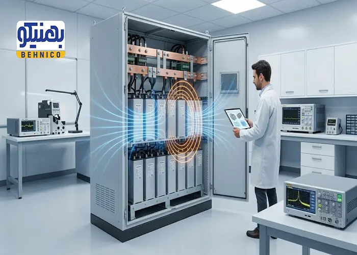 طراحی و نصب اصولی بانک خازنی صنعتی بهنیکو برای حذف توان راکتیو