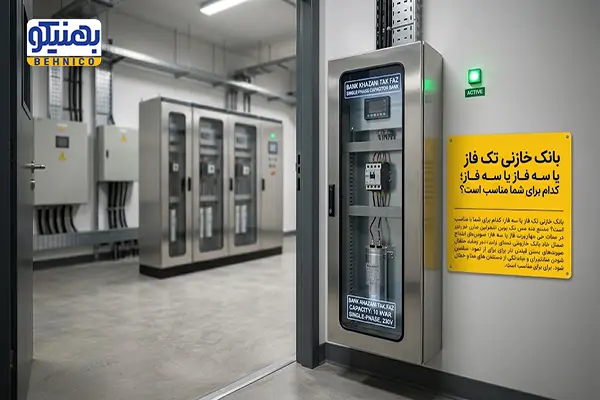 بانک خازنی تک فاز یا سه فاز؛ کدام برای شما مناسب است؟