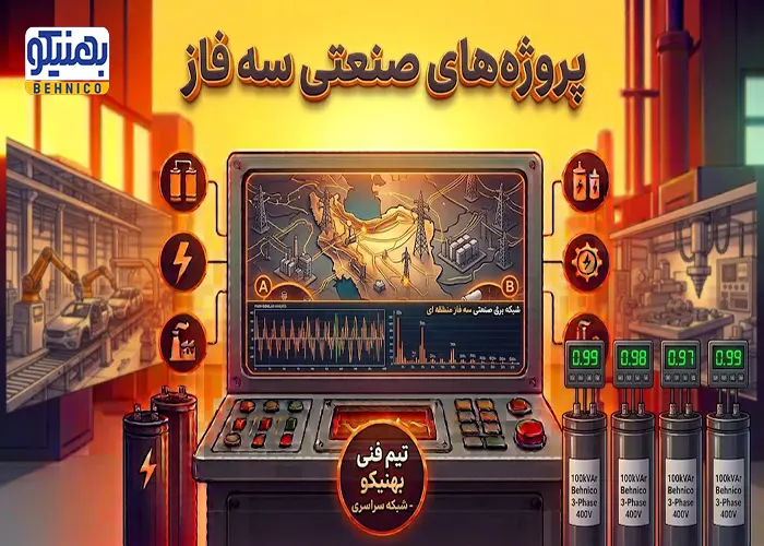 پروژه های صنعتی 3 فاز